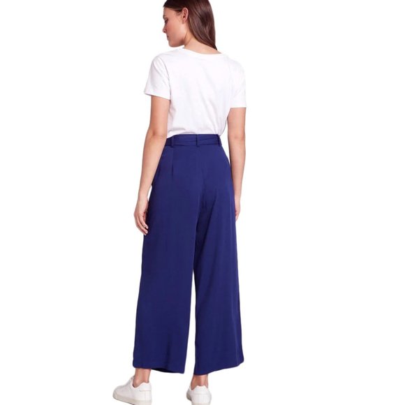 BB Dakota blue cropped flowy pant - Picture 3 of 6